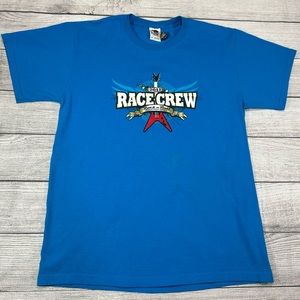 Vintage Race Crew Light Blue T-Shirt
